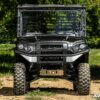 Kawasaki Mule Pro Scratch Resistant Flip Windshield - Image 4