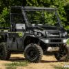 Kawasaki Mule Pro Scratch Resistant Flip Windshield - Image 5