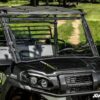 Kawasaki Mule Pro Scratch Resistant Flip Windshield - Image 6
