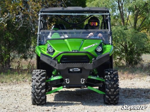 Kawasaki Teryx Scratch Resistant Flip Windshield - Image 2
