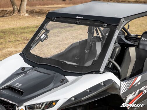 Kawasaki Teryx KRX 1000 MaxDrive Power Flip Windshield - Image 3