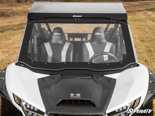 Kawasaki Teryx KRX 1000 MaxDrive Power Flip Windshield - Image 6