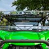 Kawasaki Teryx S Scratch-Resistant Flip Windshield - Image 3