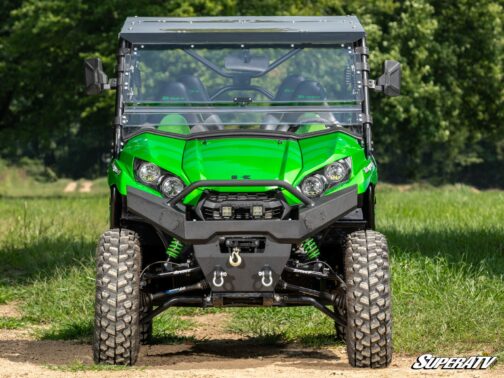 Kawasaki Teryx S Scratch-Resistant Flip Windshield - Image 4