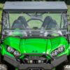 Kawasaki Teryx S Scratch-Resistant Flip Windshield - Image 5