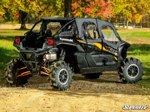 Kawasaki Teryx KRX 4 1000 Primal Soft Cab Enclosure Upper Doors - Image 2
