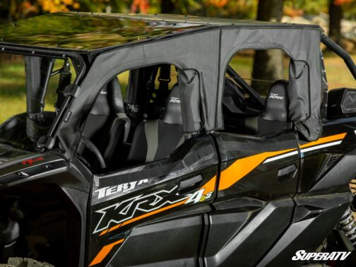 Kawasaki Teryx KRX 4 1000 Primal Soft Cab Enclosure Upper Doors - Image 7