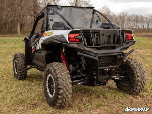Kawasaki Teryx KRX 1000 Rear Vented Windshield - Image 3