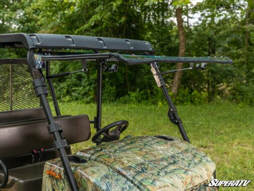 Kawasaki MULE 4000/4010 Scratch-Resistant Flip Windshield - Image 5