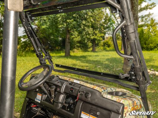Kawasaki MULE 4000/4010 Scratch-Resistant Flip Windshield - Image 7