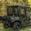Kawasaki Mule Pro Scratch-Resistant Rear Windshield - Image 5