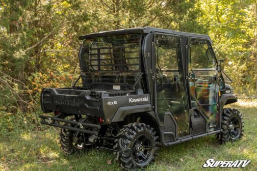 Kawasaki Mule Pro Scratch-Resistant Rear Windshield - Image 5