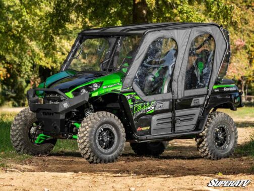 Kawasaki Teryx 4 Primal Soft Cab Enclosure Upper Doors - Image 3