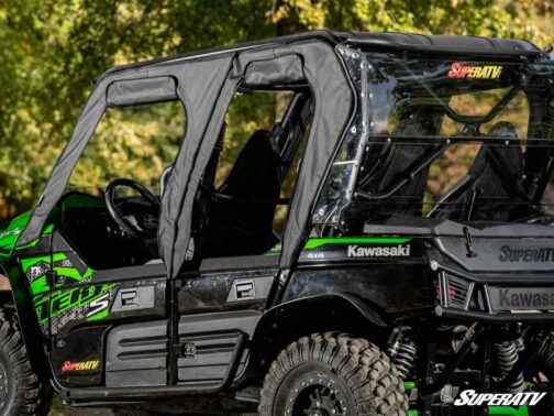 Kawasaki Teryx 4 Primal Soft Cab Enclosure Upper Doors - Image 6