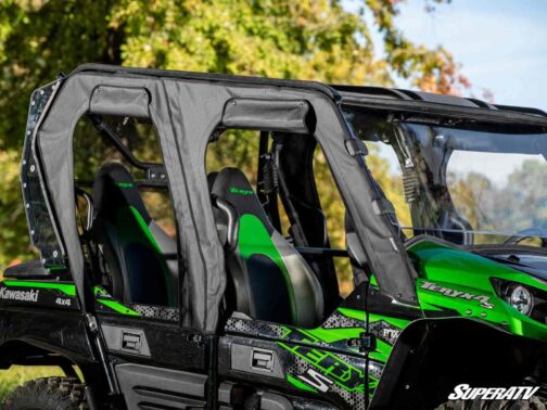 Kawasaki Teryx 4 Primal Soft Cab Enclosure Upper Doors - Image 9
