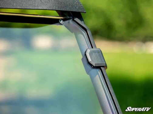 Kawasaki Mule PRO-MX Scratch-Resistant Full Windshield - Image 5