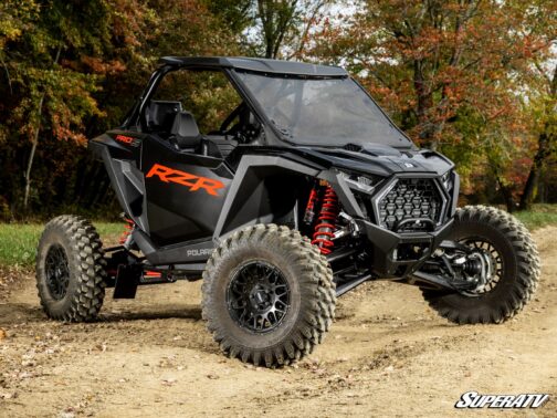 Polaris RZR Pro R Scratch-Resistant Full Windshield - Image 3