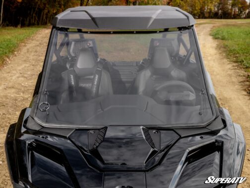 Polaris RZR Pro R Scratch-Resistant Full Windshield - Image 5