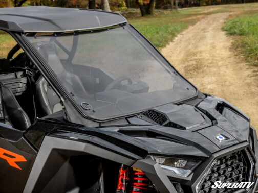Polaris RZR Pro R Scratch-Resistant Full Windshield - Image 6