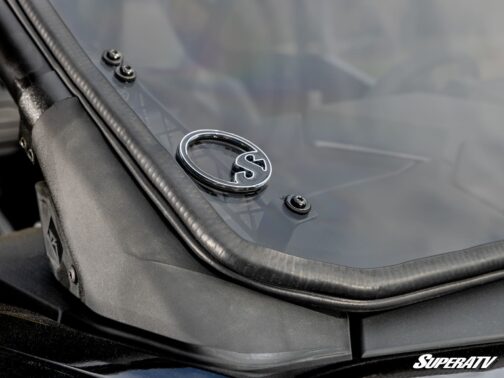Polaris RZR Pro R Scratch-Resistant Full Windshield - Image 7