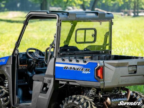 Polaris Ranger Midsize Rear Sliding Windshield - Image 5