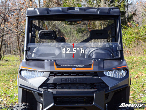Polaris Ranger XP 1000 Half Windshield - Image 9
