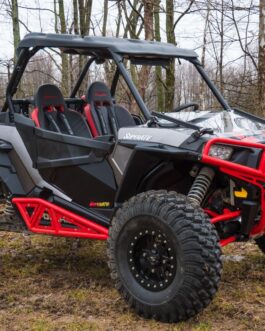Polaris RZR XP Turbo Scratch Resistant Flip Down Windshield