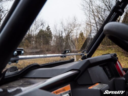 Polaris RZR XP Turbo Scratch Resistant Flip Down Windshield - Image 5