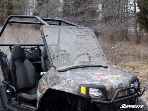 Polaris RZR 170 Scratch Resistant Full Windshield - Image 2