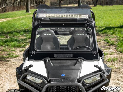 Polaris RZR 900 Flip Down Glass Windshield - Image 3