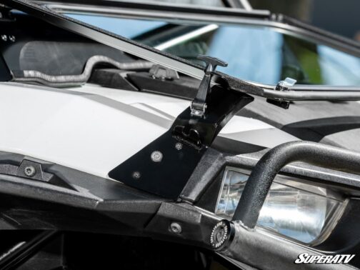 Polaris RZR 900 Flip Down Glass Windshield - Image 6