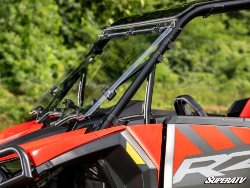 Polaris RZR XP Scratch-Resistant Flip Windshield - Image 6