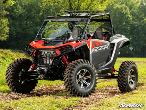 Polaris RZR XP Scratch-Resistant Flip Windshield - Image 8