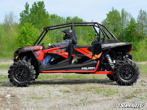 Polaris RZR XP 4 Turbo Rock Sliding Nerf Bars - Image 5