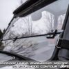 Polaris General XP 1000 Scratch Resistant Flip Down Windshield - Image 4