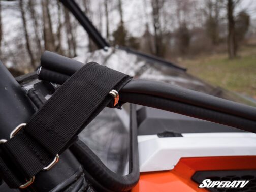 Polaris General XP 1000 Scratch Resistant Flip Down Windshield - Image 6
