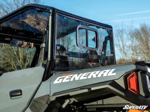 Polaris General 1000 Sliding Rear Windshield - Image 3