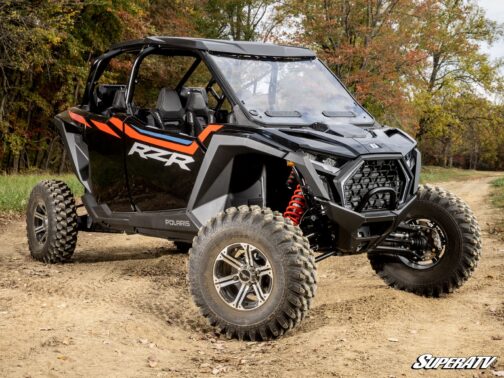 Polaris RZR PRO XP Scratch Resistant Vented Full Windshield - Image 3