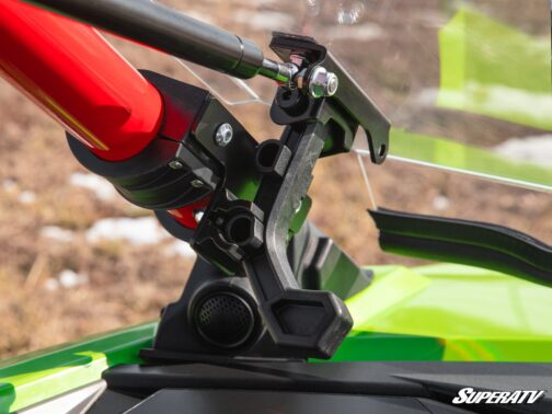 Polaris RZR Turbo R Scratch-Resistant Flip Windshield - Image 10