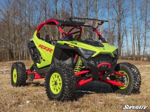 Polaris RZR Pro R Scratch-Resistant Flip Windshield - Image 9