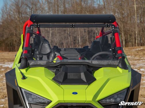Polaris RZR Pro R Scratch-Resistant Flip Windshield - Image 8