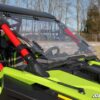 Polaris RZR Turbo R Scratch-Resistant Flip Windshield - Image 6