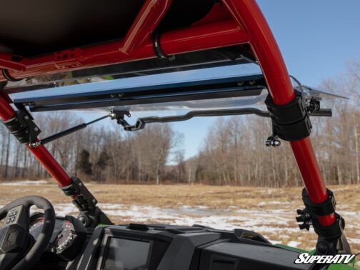 Polaris RZR Pro R Scratch-Resistant Flip Windshield - Image 10