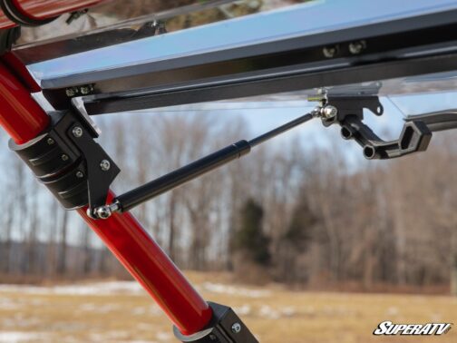 Polaris RZR Turbo R Scratch-Resistant Flip Windshield - Image 9