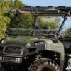 Polaris Ranger 800 Scratch Resistant Flip Windshield - Image 6