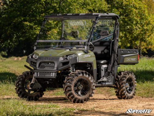 Polaris Ranger 800 Scratch Resistant Flip Windshield - Image 7