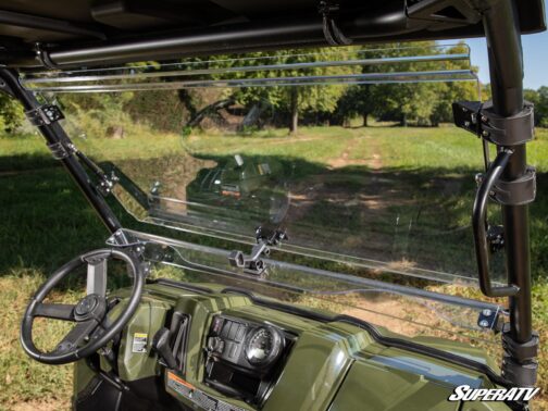 Polaris Ranger 800 Scratch Resistant Flip Windshield - Image 10