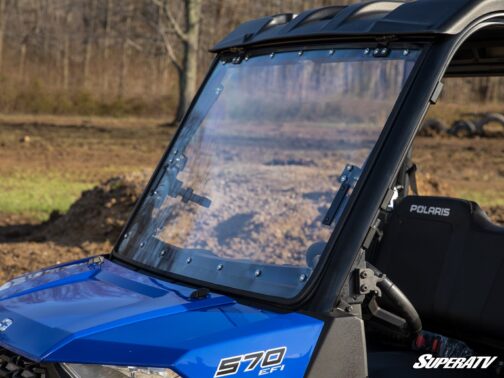 Polaris Ranger SP 570 Scratch-Resistant Flip Windshield - Image 7