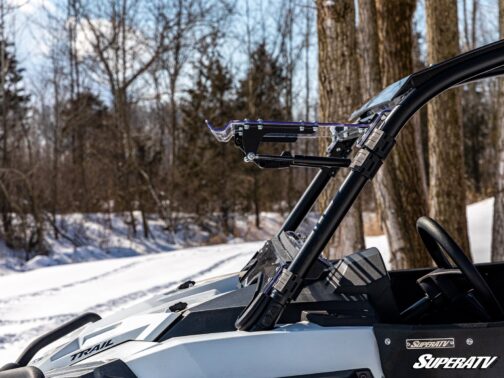 Polaris RZR Trail 900 Scratch-Resistant Flip Windshield - Image 5