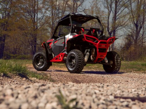 Polaris RZR XP Turbo Heavy-Duty Tube Rock Sliders - Image 4